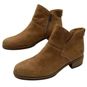 Timberland Womens 11 Beckwith Chelsea Boot Gripstick Sole Ortholite Stacked Heel